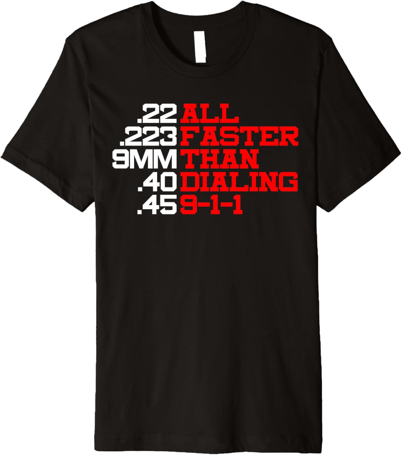 Bullets Are Faster Than 911 Pro 2A Tee Pro Gun Anti Gun