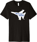 Top Gun Talk To Me Goose Jet Silhouette Action Movie Premium