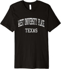 West University Place Texas TX Vintage Athletic Sports Desig Premium