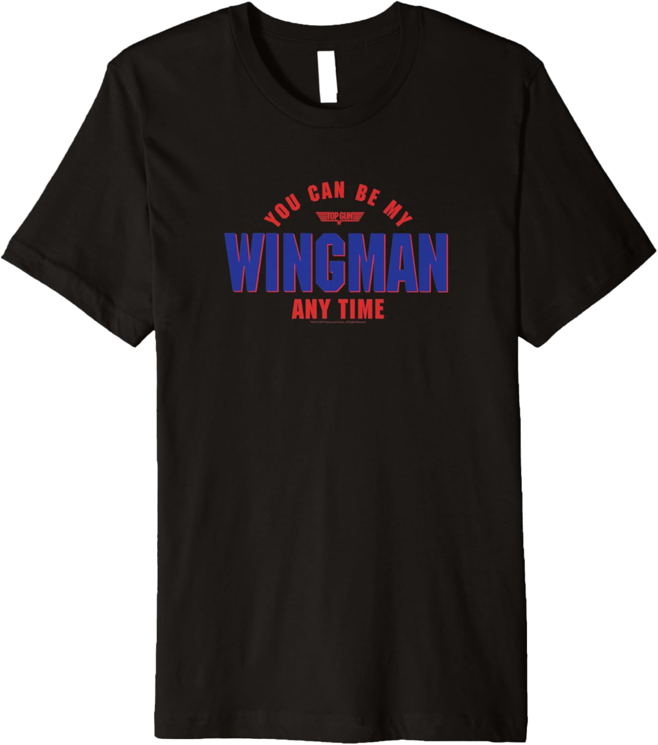 Top Gun You Can Be My Wingman Any Time Logo Premium