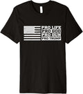 Pro Life Pro God Pro Gun Pro Trump Premium