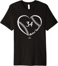 Baseball Heart Number Michael Kopech MLBPA Premium