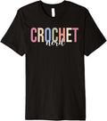 Crochet Nerd Knitting Yarn Lover Premium