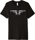 Handgun Love 2Nd Amendment 1911 Colt Pistol 45 Caliber Gun Premium