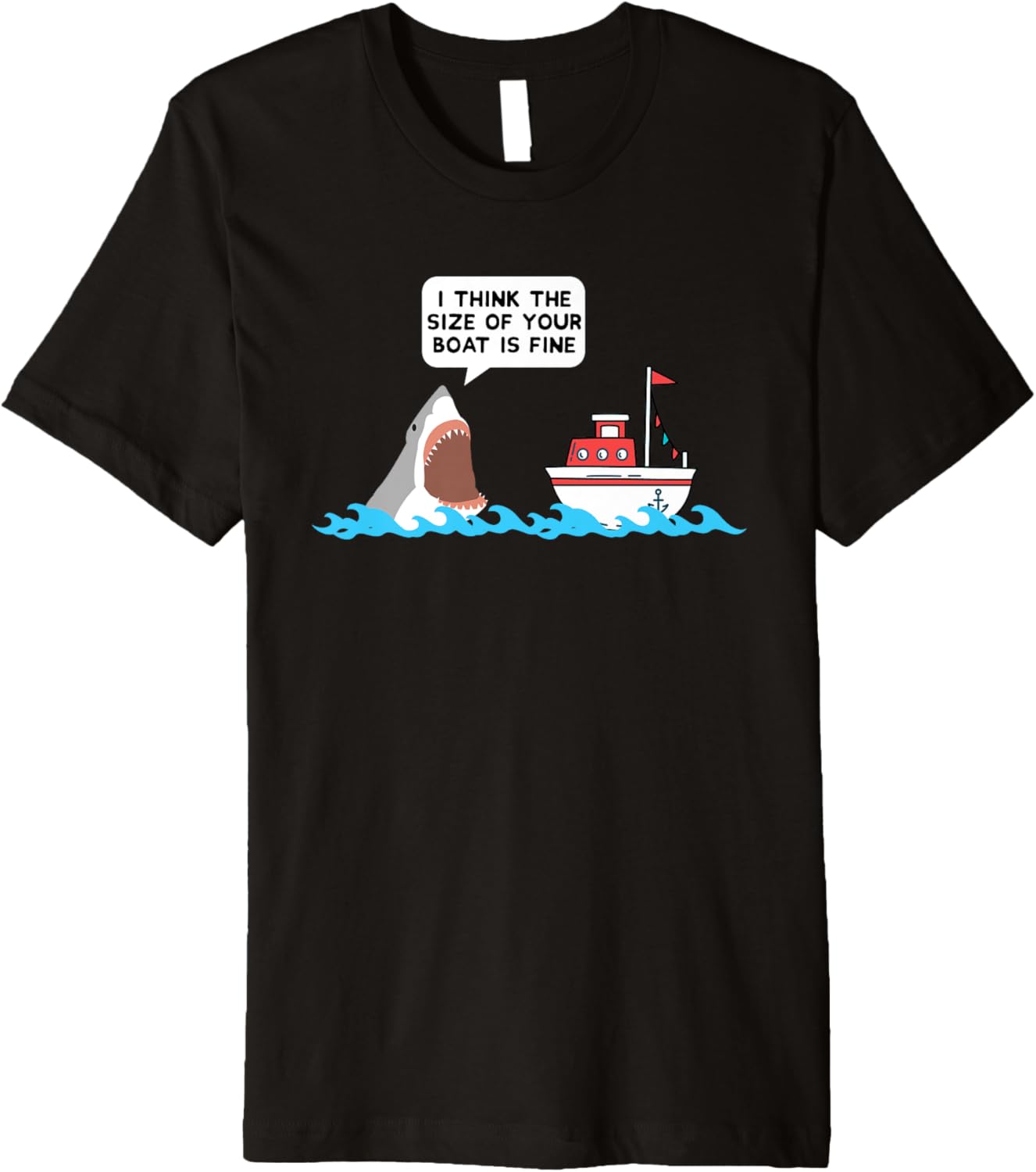 Shark Size Of Boat Is Fine