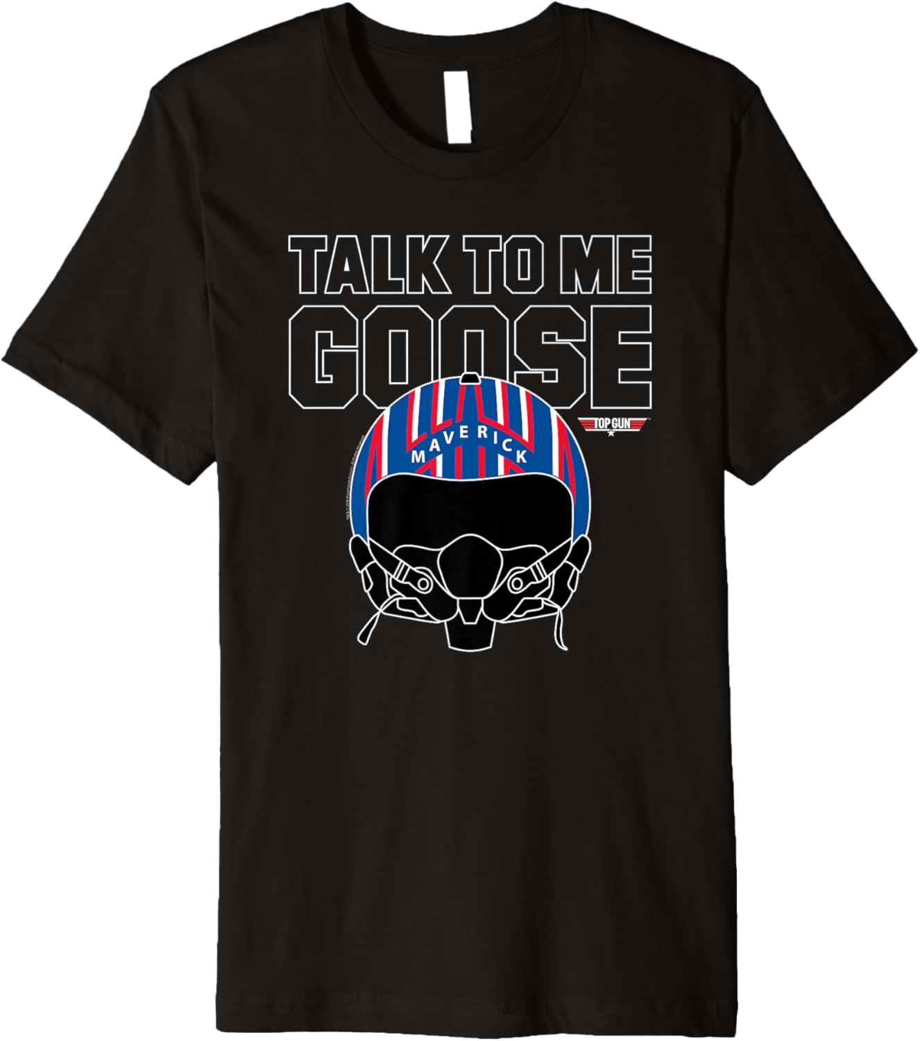 Top Gun Talk To Me Goose Maverick Helmet Premium