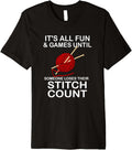 Womens Funny Knitting Crochet Lover Yarn Gift Premium