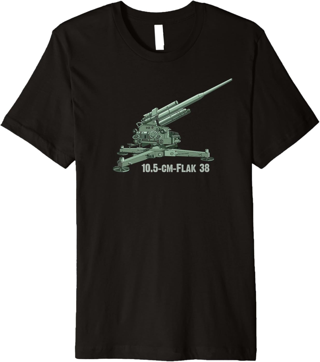10 5 Cm Flak 38 German Ww2 Anti Aircraft Gun Diagram Premium