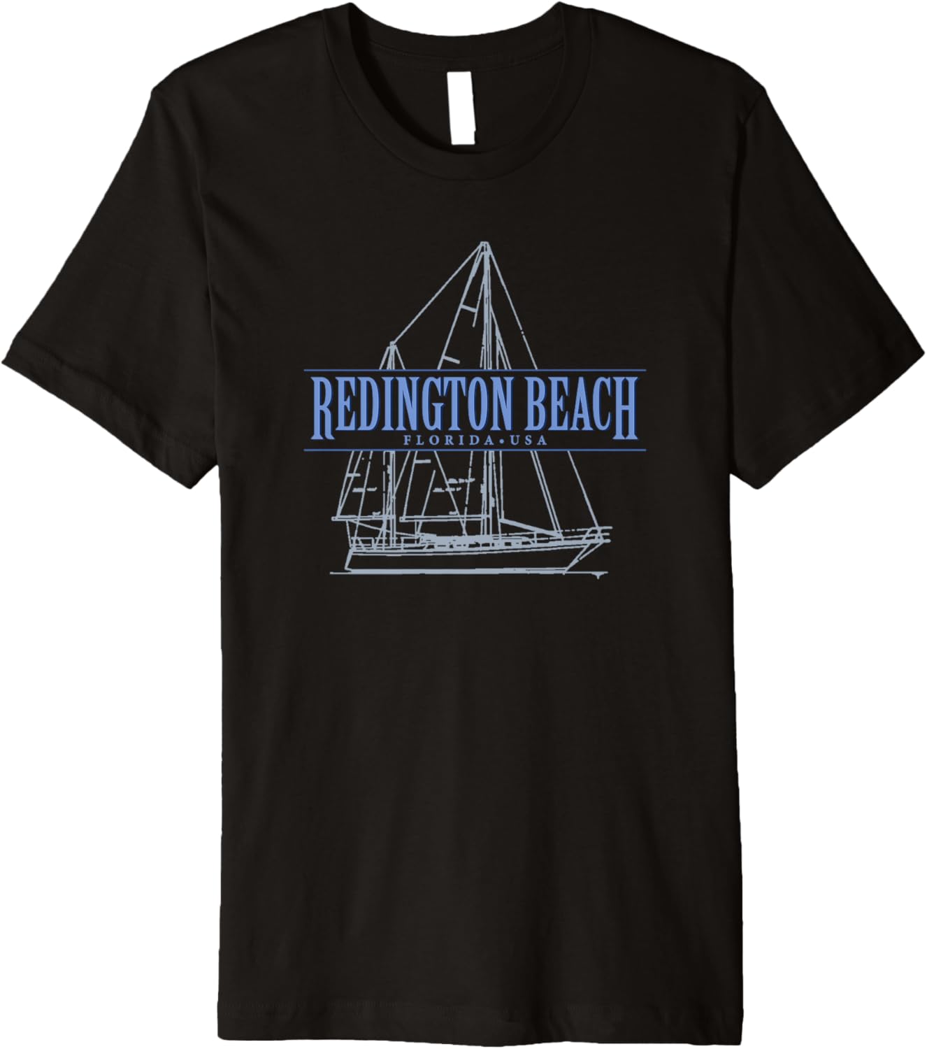 Redington Beach Florida Vintage Sailboat Design