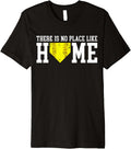 There Is No Place Like Home Girls Softball Premium
