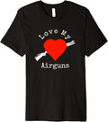 I Love My Airguns Heart Air Gun Design By Pellet Hunter Premium