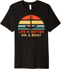 Funny Sailing Boating Sailor Boat Life Is Better