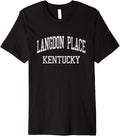 Langdon Place Kentucky KY Vintage Athletic Sports Design Premium