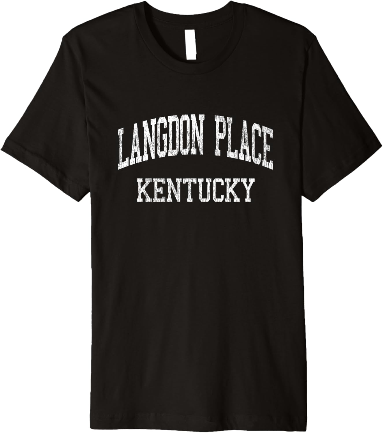 Langdon Place Kentucky KY Vintage Athletic Sports Design Premium