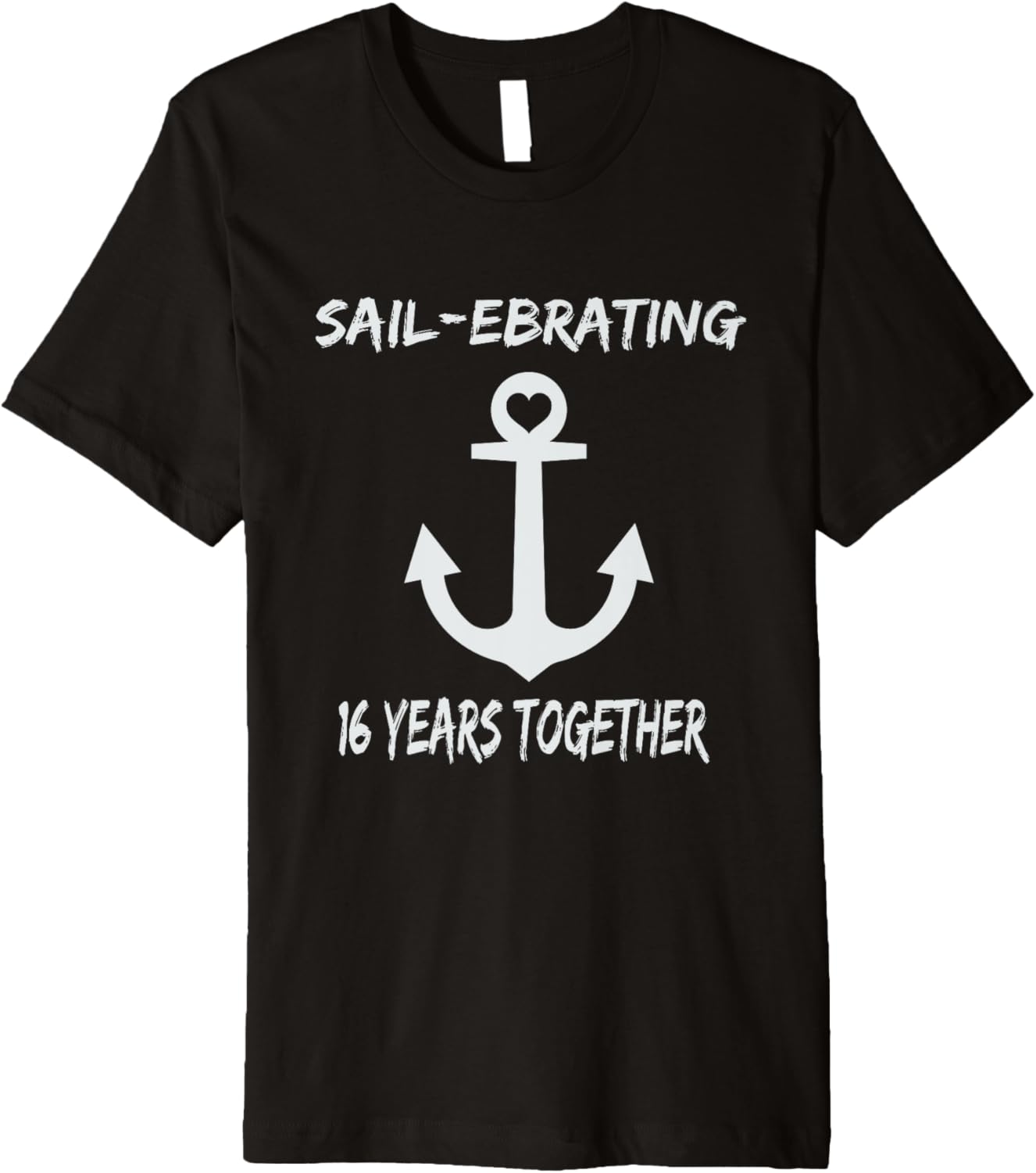 16th Anniversary Cruise Heart Nautical Boat Anchor 16 Years Premium Apparel Trending US Hot Right Now