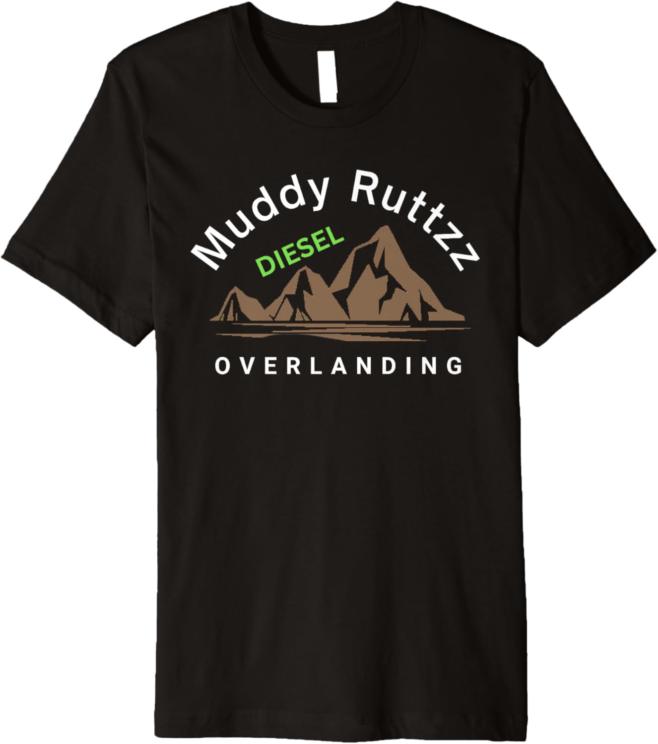 Muddy Ruttzz Logo Diesel Premium