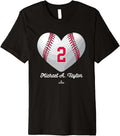 Baseball Heart Number Michael A Taylor Minnesota MLBPA Premium