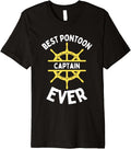 Pontoon Boat Captain Art Men Women Lake Pontooning
