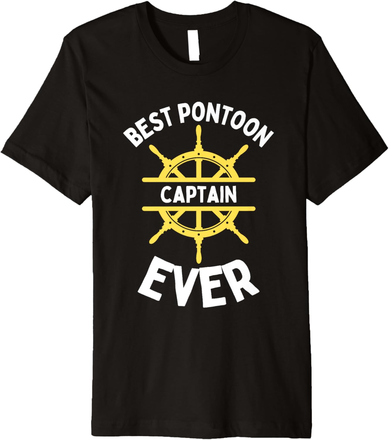 Pontoon Boat Captain Art Men Women Lake Pontooning