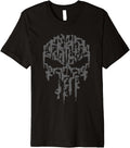 Punisher Classic Skull Made Out Of Guns Vintage Premium
