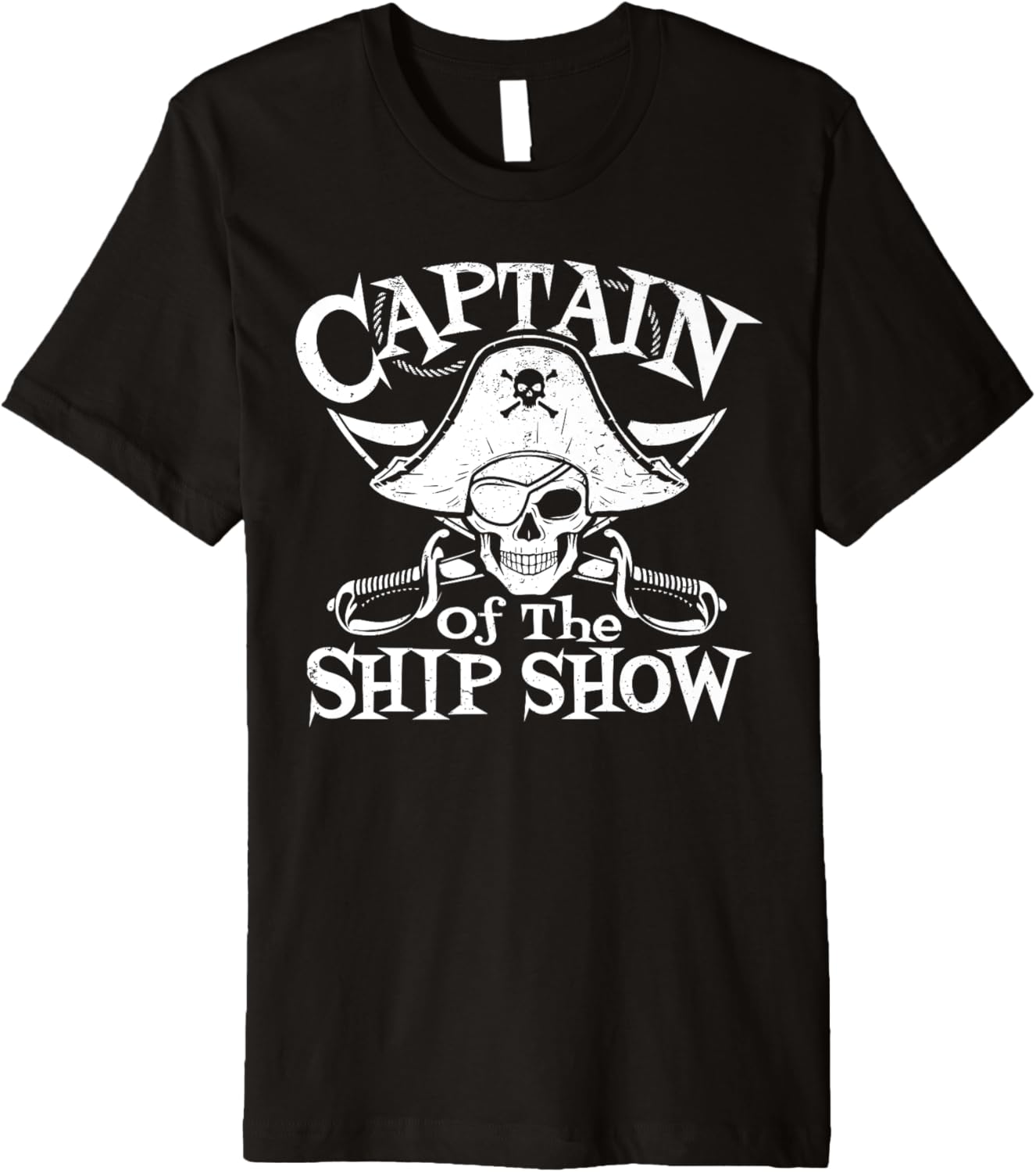 Captain Of Ship Show Boat Boating Pirate Funny