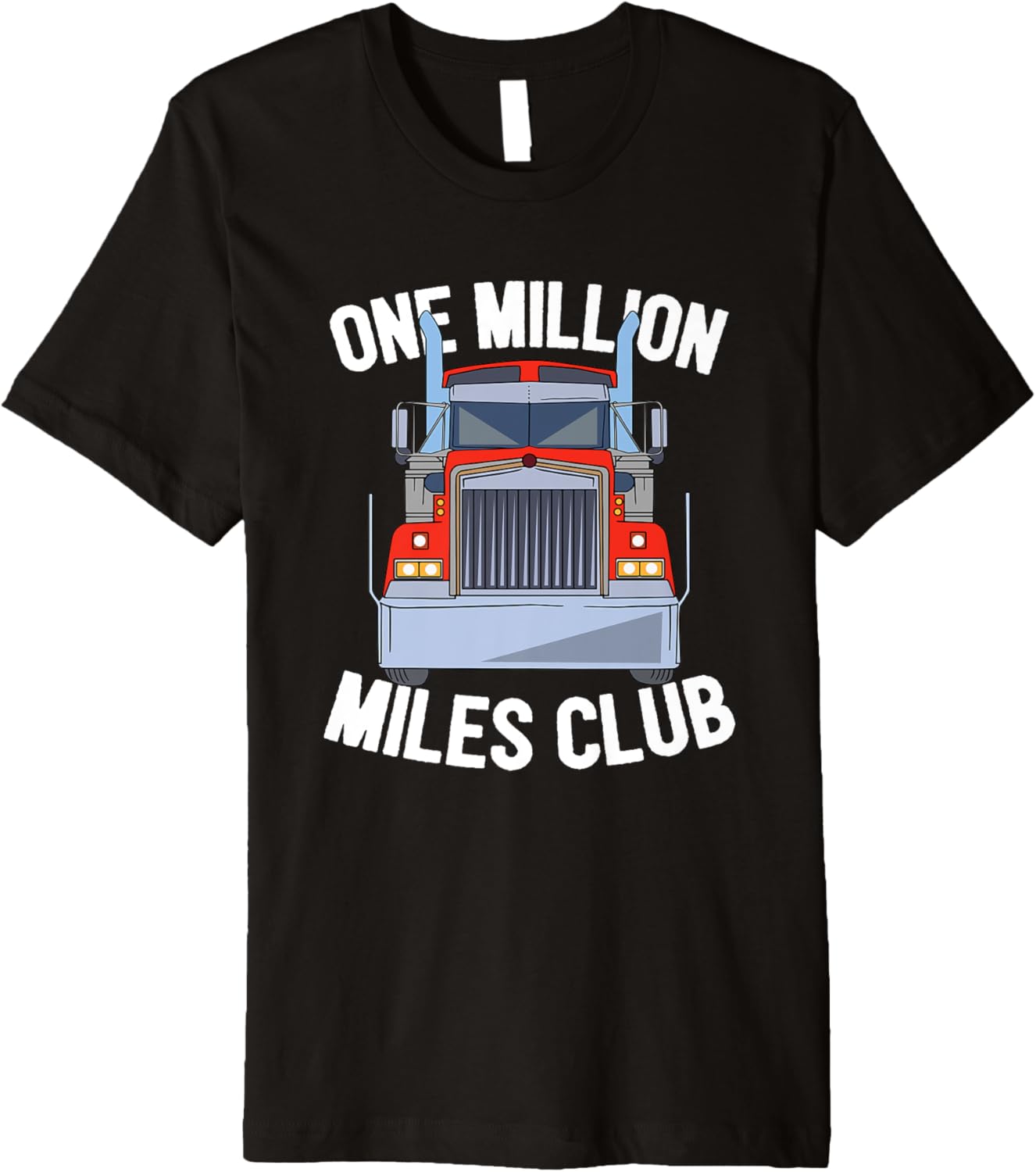 One Million Miles Club Diesel Truck Driver Trucker