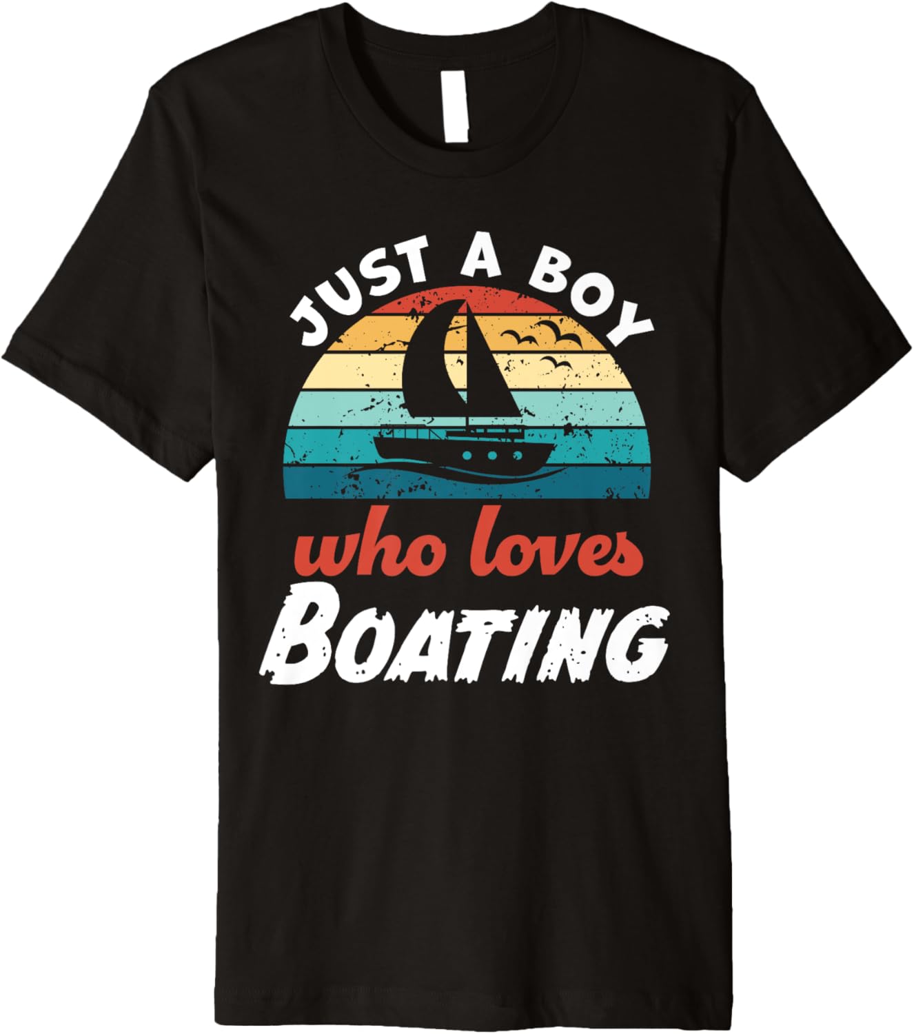 Just A Boy Who Loves Boating Kids Boating