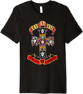 Guns N Roses Classic Cross Logo T Shirt Premium