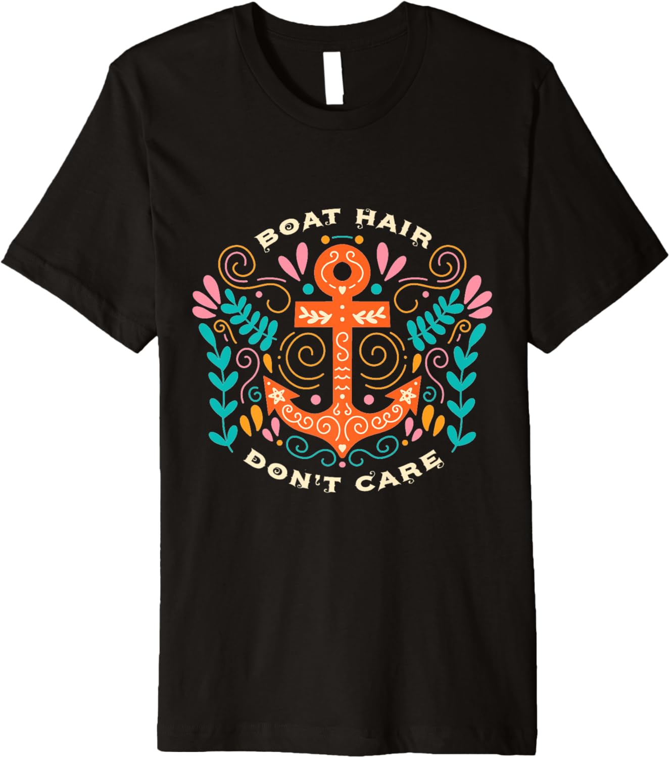 Funny Boat Hair Don Care Women Cruise Vacay