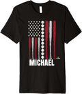 Baseball American Flag Michael Curialle Prospect Baseball Premium