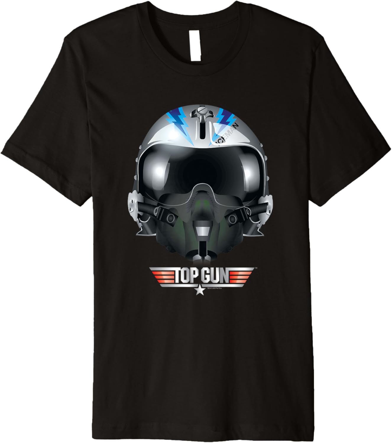 Top Gun Iceman Helmet Premium