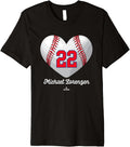Baseball Heart Number Michael Lorenzen Philadelphia MLBPA Premium