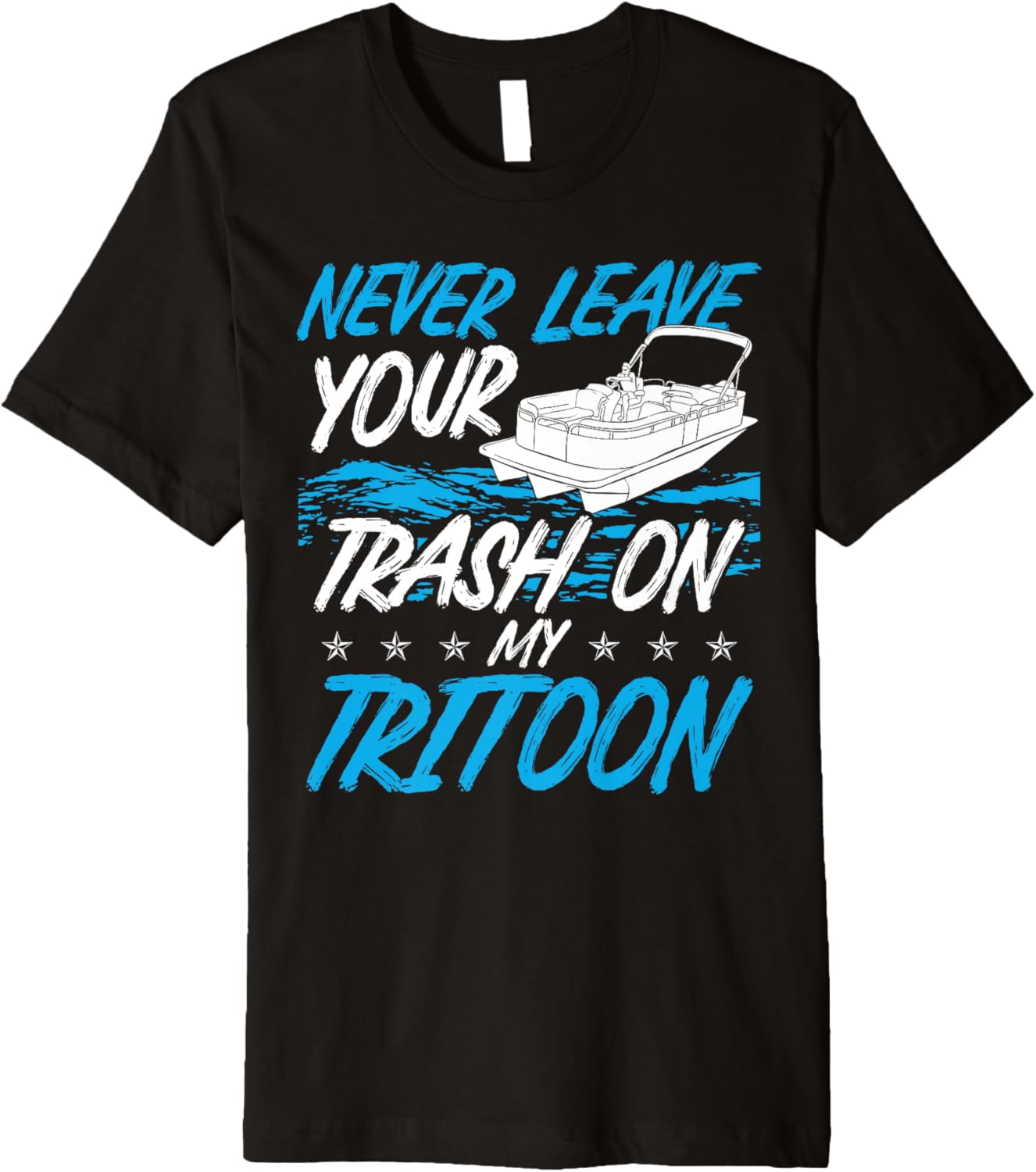 Mens Tritoon Boat Captain Tritoon Lover Essentials Tritooning