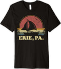 Vintage Pennsylvania Erie Sailing Sailboat Boating Sailor