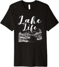 Lake Life Fisherman Bass Fishing Boat Sailing Funny