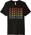 Captain Funny Boating Boat Owner Retro Vintage