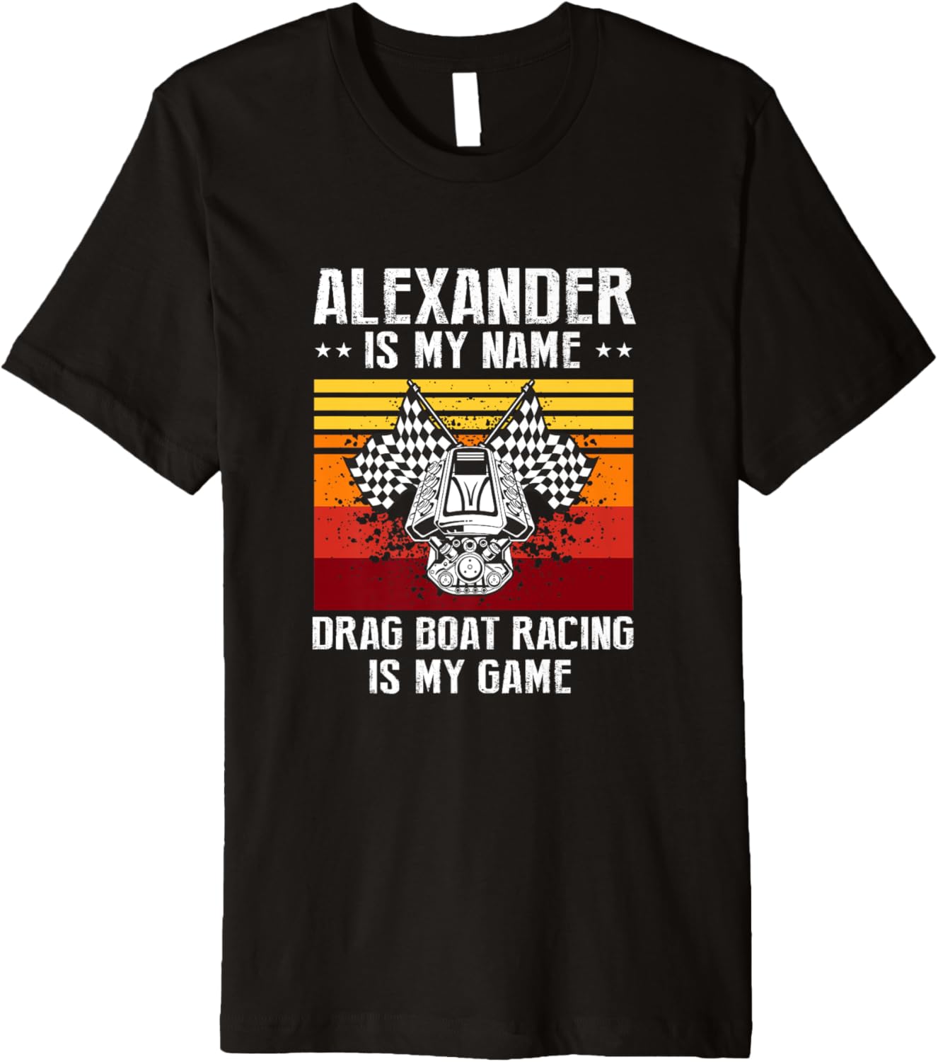 Mens Drag Boat Driver Quote Speedboat Racing Drag