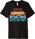 Pontoon Boat Boating Gets Me Wet
