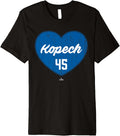 Distressed Heart Michael Kopech Los Angeles Baseball MLBPA Premium