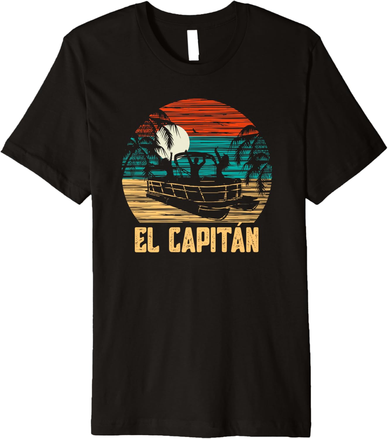 Pontoon Boat Captain Lake Boating El Capitan