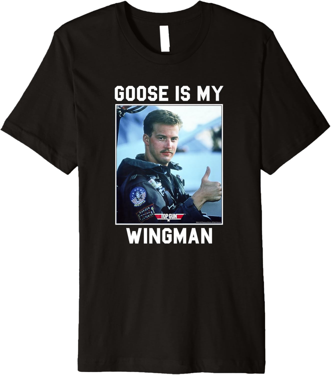 Top Gun Goose Is My Wingman Frame Photo Action Movie Premium