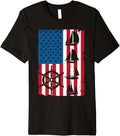 Patriotic Us American Flag Sailboat Sailing