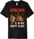 Hiking Is My Happy Place Premium