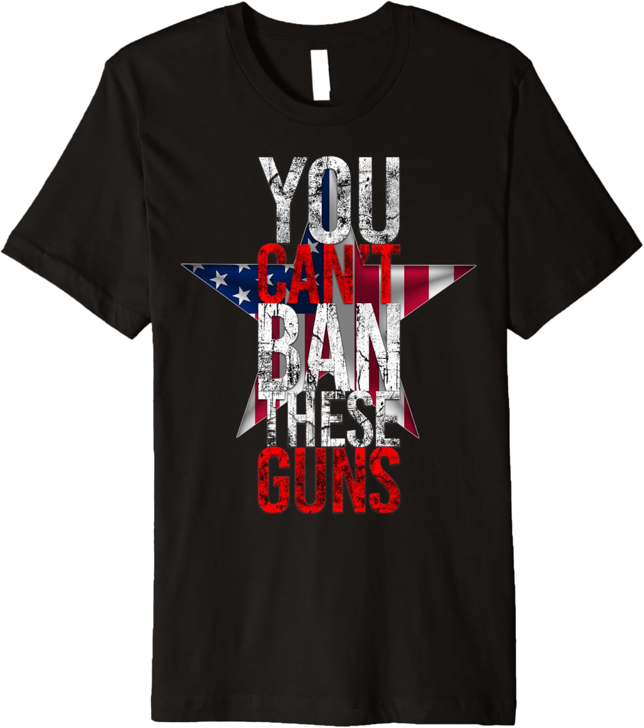 You Cant Ban These Guns Premium Fitted