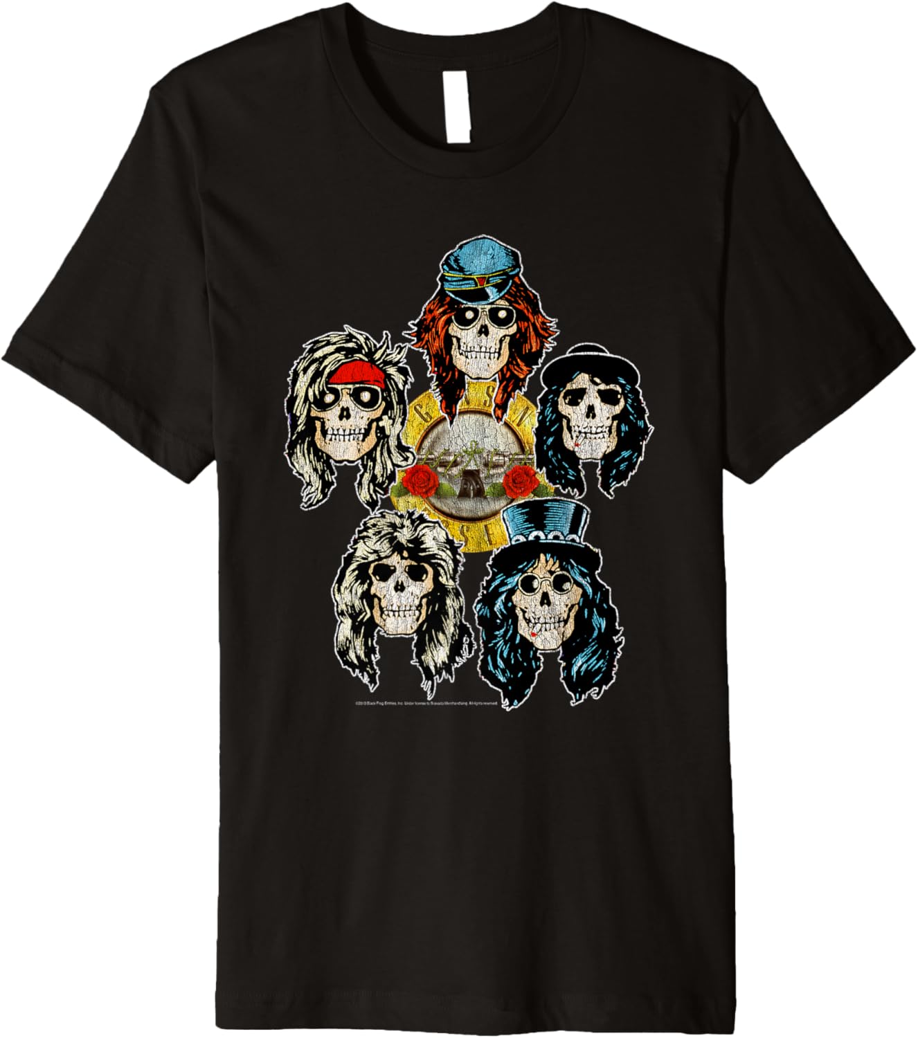 Guns N Roses Skull Heads Premium