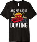 Funny Pontoon Boat Art Grandpa Boating Men Boat