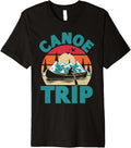 Canoe Trip Retro Canoe Boat Canoeing