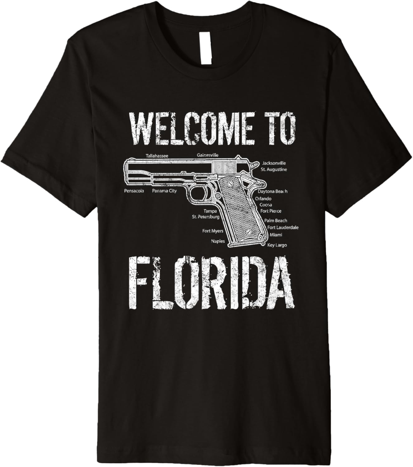 Welcome To Florida The Gunshine State Premium
