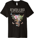 Vintage Bull-Skull Leopard - Between A Rock And A Hard Place Premium