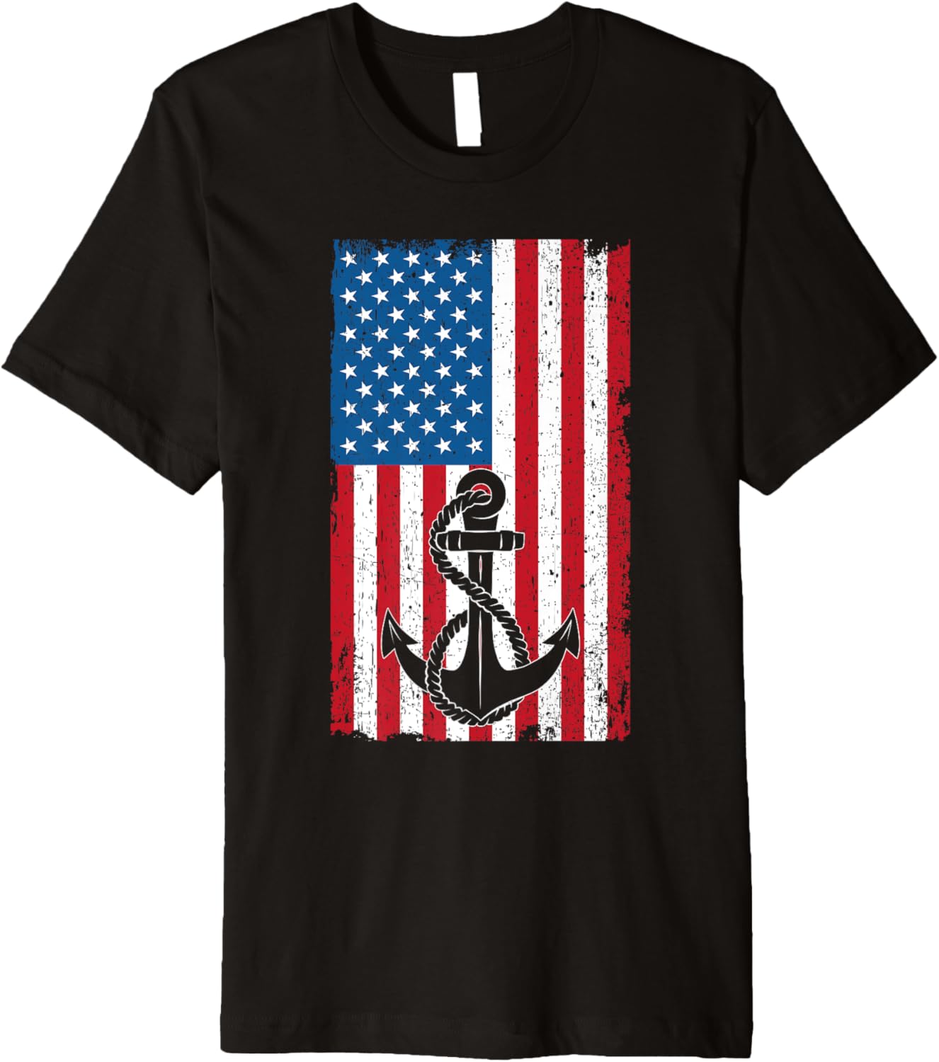 Fishing Boating Boat American Flag Captain